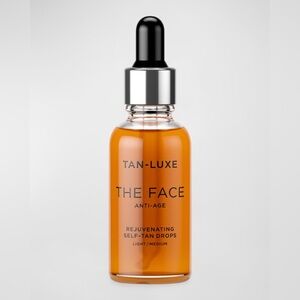 NIB TAN-LUXE THE FACE: ANTI-AGE Rejuvenating Self-Tan Drops Light / Medium 50mL